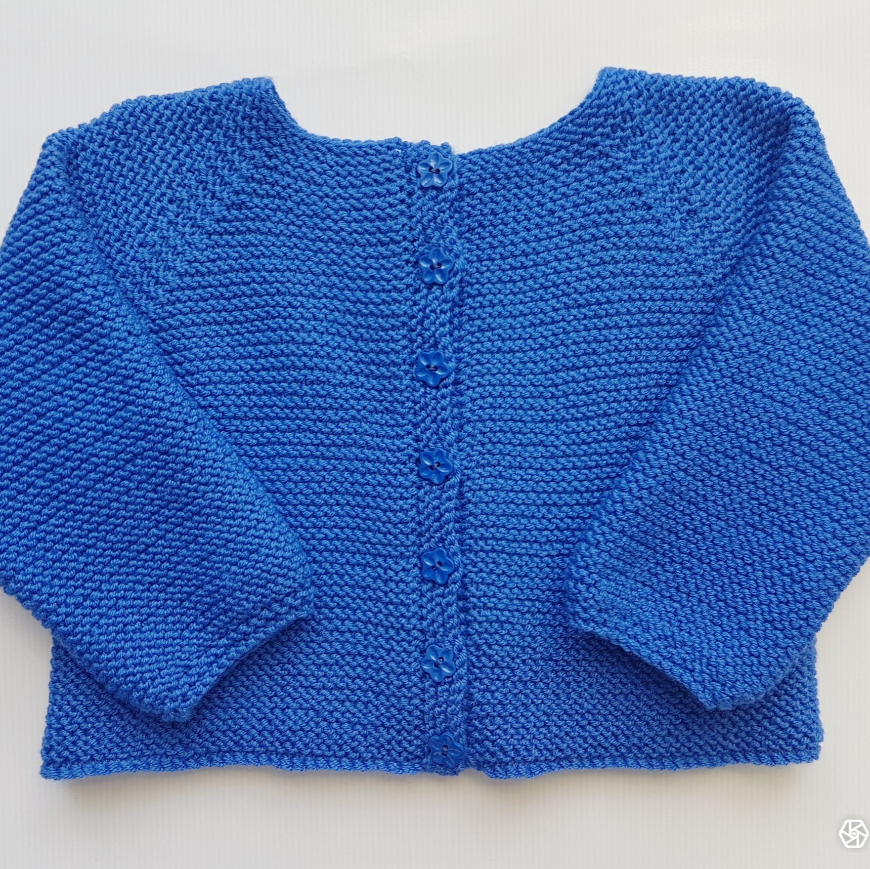 Baby sales cardigan blue