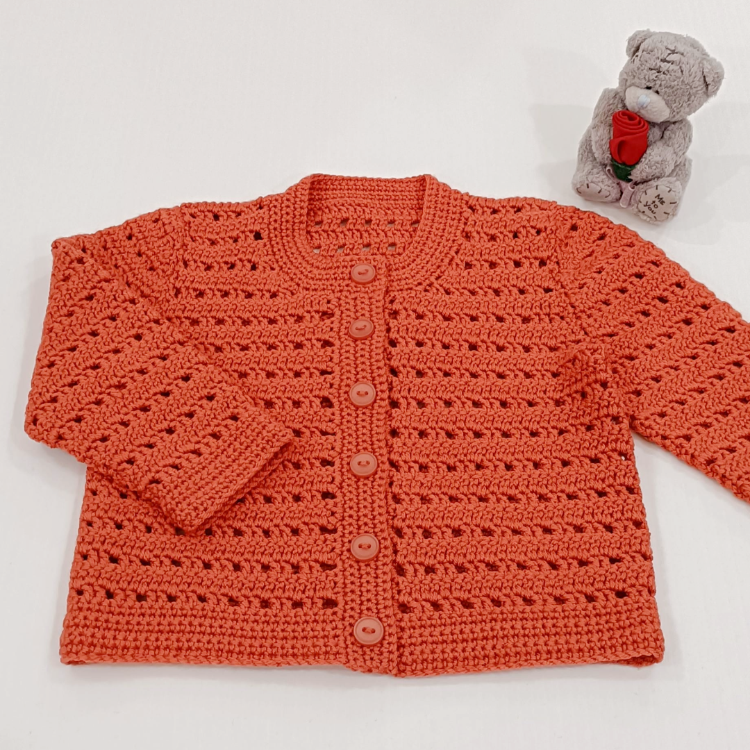 Mimi Baby Crochet Cardigan