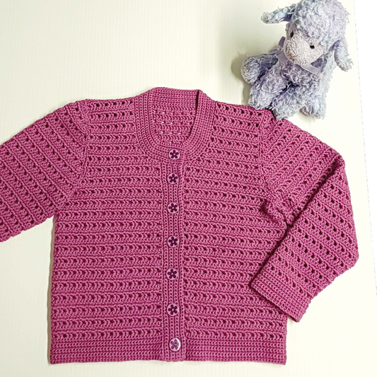 Netta Kids Crochet Cardigan