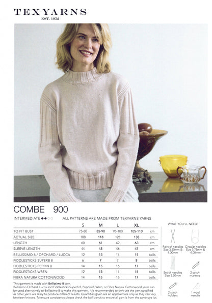 Women - Texyarns Leaflet 900 Combe