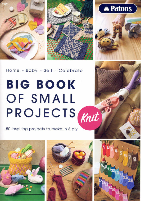 Accessories - Patons Book 1322 Big Book of Small Projects Knitting